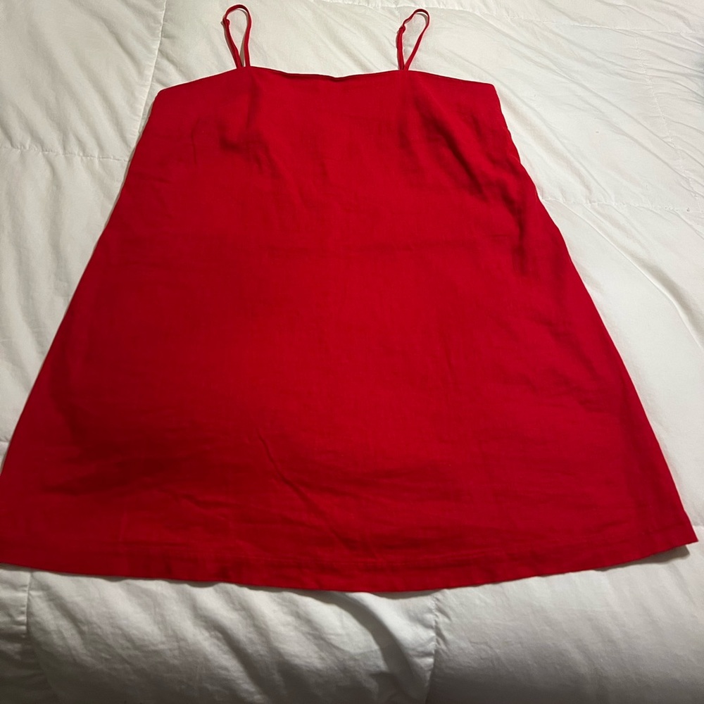 Red dress